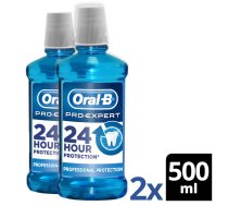 Oral-B Pro-Expert mutes skalojamais līdzeklis profesionālai aizsardzībai 500 ml, 2 gab