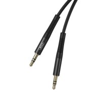XO audio kabeļa mini ligzda 3,5 mm AUX, 2 m (melns)