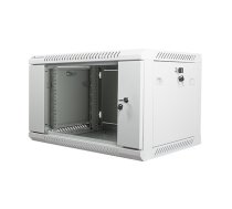 Pie sienas stiprināms statīvs 19 '' 6U 600X450mm pelēks