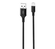 USB kabelis uz Micro USB XO NB143, 1m (melns)