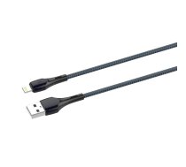 LDNIO LS522 2 m USB — zibens kabelis (pelēks-zils)