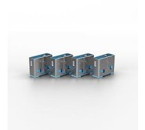 USB PORTA BLOĶĒJS 10PACK/BLUE 40462 LINDY