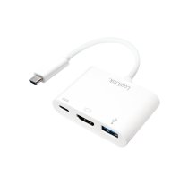 USB-C ir HDMI vairāku portu adapteris