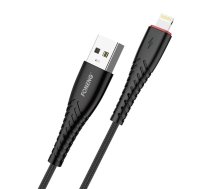 Foneng X15 USB — Lightning kabelis, 2,4 A, 1,2 m (melns)
