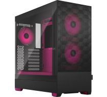 Pop Air RGB Magenta Core TG Clear Tint, Tower Case