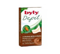 Byly Depil šokolādes sejas lentes 12 vienības