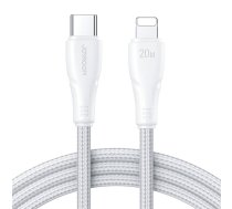 USB kabelis pārspēj C tipa Lightning 3 m Joyroom S-CL020A11 (balts)