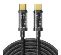 USB-C kabelis 100 W 1,2 m Joyroom S-CC100A12 (melns)