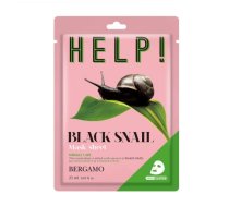 Help Sheet Mask sejas maska ​​ar Black Snail 25ml