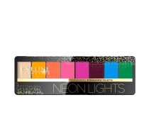 Professional Eyeshadow Palette acu ēnu palete 06 Neon Lights 8g