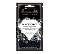 Crystal Glow Black Onyx attīroša un detoksikācijas noņemama maska ​​ar mirdzuma efektu 8g