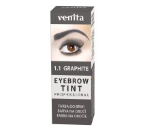 Profesionāla Eyebrow Tint Graphite pulverveida uzacu krāsa