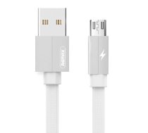 USB Micro Remax Kerolla kabelis, 2m (balts)