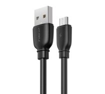 USB Micro Remax Suji Pro kabelis, 1m (melns)