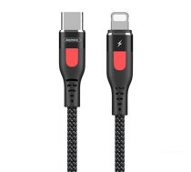 USB-C kabelis uz Lightning Remax Lesu Pro, 1 m (melns)