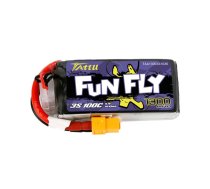 Tattu Funfly 1300mAh 11.1V 100C 3S1P akumulators