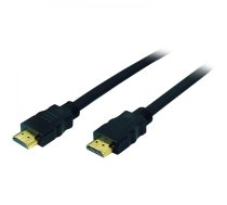 HDMI (ST-ST) 3m 3D Ethernet 4K 60Hz apzeltīts melns