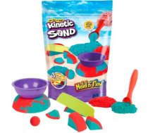 Kinetic Sand - Divu krāsu kinētiskās smiltis ar piederumiem