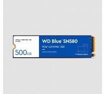 Western Digital Blue SN580 M.2 500 GB PCI Express 4.0 TLC NVMe