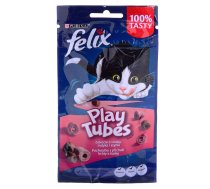 FELIX Play Tubes Turcija, Šķiņķis - sausā kaķu barība - 50 g