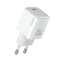 Lādētājs USB-C PD 3.0 20W Ātrās uzlādes balts