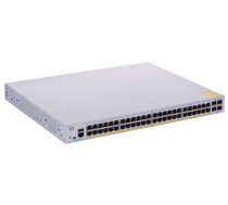 Cisco CBS250-48P-4X-EU tīkla slēdzis Pārvaldīts L2/L3 Gigabit Ethernet (10/100/1000) Sudrabs