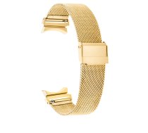 Milānas vilkme ar klasisku aizdari Samsung Galaxy Watch 6/5/4 - Zelts