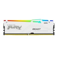 Atmiņa DDR5 Fury Beast RGB 16GB (1*16GB)/5200 CL36 White