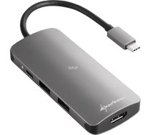 USB 3.0 Type C multiport adapteris, dokstacija