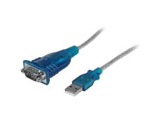 StarTech.com 1 porta USB uz RS232 DB9 seriālā adaptera kabelis — M/M