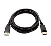 V7 melns video kabelis DisplayPort vīrišķais uz DisplayPort vīrs 3m 10ft