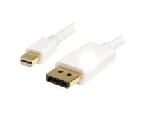 StarTech.com 1 m (3 ft) Mini DisplayPort–DisplayPort 1.2 kabelis — 4K x 2K UHD Mini DisplayPort–DisplayPort adaptera kabelis — Mini DP–DP kabelis monitoram — mDP–DP pārveidotāja vads