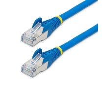 StarTech.com 5 m CAT6a Ethernet kabelis — zils — zemu dūmu, nulles halogēns (LSZH) — 10 GbE 500 MHz 100 W PoE++ snagless RJ-45 ar spriedzes novēršanu S/FTP tīkla ielāpu vadu