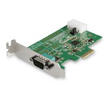 StarTech.com 4-portu PCI Express RS232 seriālā adaptera karte — PCIe RS232 seriālā resursdatora kontrollera karte — PCIe uz seriālo DB9 karte — 16950 UART — paplašināšanas karte — Windows/Linux