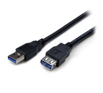StarTech.com 2 m melns SuperSpeed ​​USB 3.0 pagarinātāja kabelis A–A–M/F