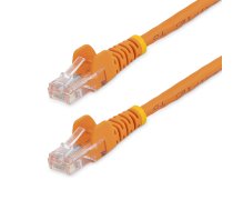 StarTech.com Cat5e Ethernet ielāpu kabelis ar nesavienojamiem RJ45 savienotājiem — 7 m, oranžs