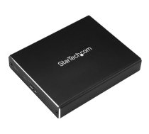 StarTech.com divu slotu diskdziņa korpuss M.2 SATA SSD — USB 3.1 (10 Gbps) — RAID