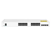 Cisco CBS350-24T-4G-EU tīkla slēdzis Pārvaldīts L2/L3 Gigabit Ethernet (10/100/1000) Sudrabs