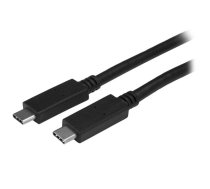 StarTech.com USB-C kabelis ar strāvas padevi (5A) - M/M - 1 m (3 pēdas) - USB 3.1 (10 Gbps) - USB-IF sertificēts