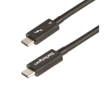 StarTech.com 3 pēdu (1 m) Thunderbolt 4 kabelis — 40 Gbps — 100 W PD — 4K/8K video — Intel sertificēts Thunderbolt kabelis — saderīgs ar USB4/Thunderbolt 3/USB 3.2/USB tipa C/DisplayPort