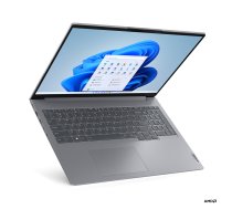 Lenovo ThinkBook 16 klēpjdators 40,6 cm (16 collas) WUXGA AMD Ryzen™ 7 7730U 16 GB DDR4-SDRAM 512 GB SSD Wi-Fi 6 (802.11ax) Windows 11 Pro pelēks