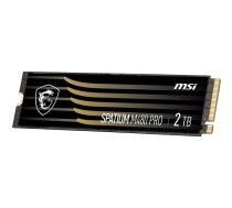 MSI SPATIUM M480 PRO PCIE 4.0 NVME M.2 2TB iekšējais cietvielu disks PCI Express 4.0 3D NAND