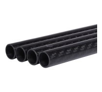 Carbon HardTube 13mm 4x80cm, caurule