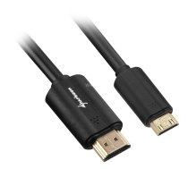 Adaptera kabelis HDMI vīrs > mini HDMI vīrs
