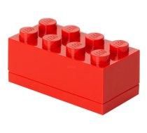 LEGO Mini Box 8 sarkana, uzglabāšanas kaste