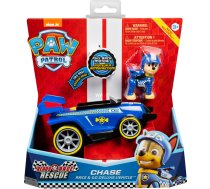 Paw Patrol — gatavs, brauciens, glābšana, Chases Race & Go luksusa bāzes transportlīdzeklis, rotaļu transportlīdzeklis