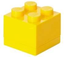 LEGO Mini Box 4 dzeltena, uzglabāšanas kaste