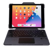 DEQSTER 40-1013779 mobilās ierīces tastatūra melna USB + Bluetooth QWERTZ vācu