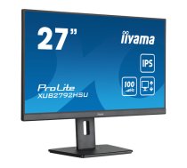 iiyama XUB2792HSU-B6 datora monitors 68,6 cm (27") 1920 x 1080 pikseļi Full HD LED melns