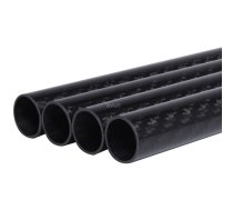 Carbon HardTube 16mm 4x80cm, caurule